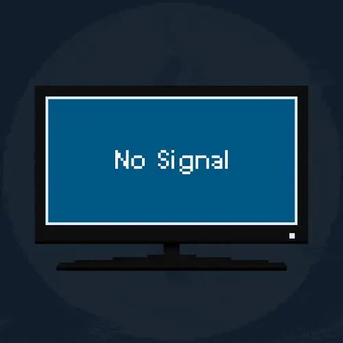 Pourquoi mon moniteur portable n'affiche aucun signal ?