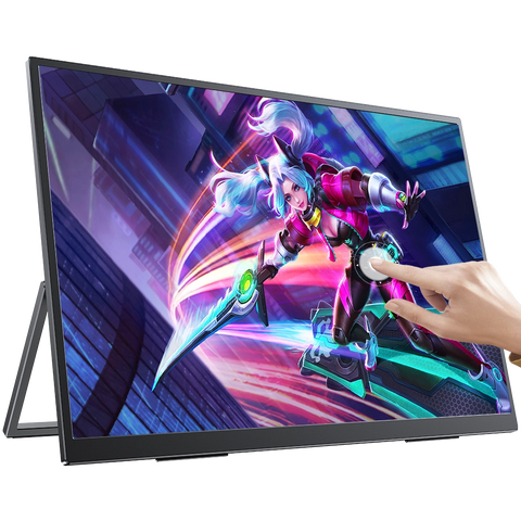 UGame K118 Touch - Moniteur de jeu FreeSync 2K 18 pouces 144 Hz