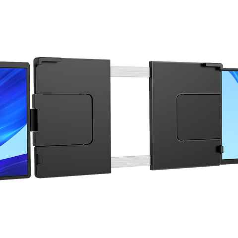 UStation Z 14 - Extension d'écran pour ordinateur portable à trois écrans Poste de travail portable à triple affichage